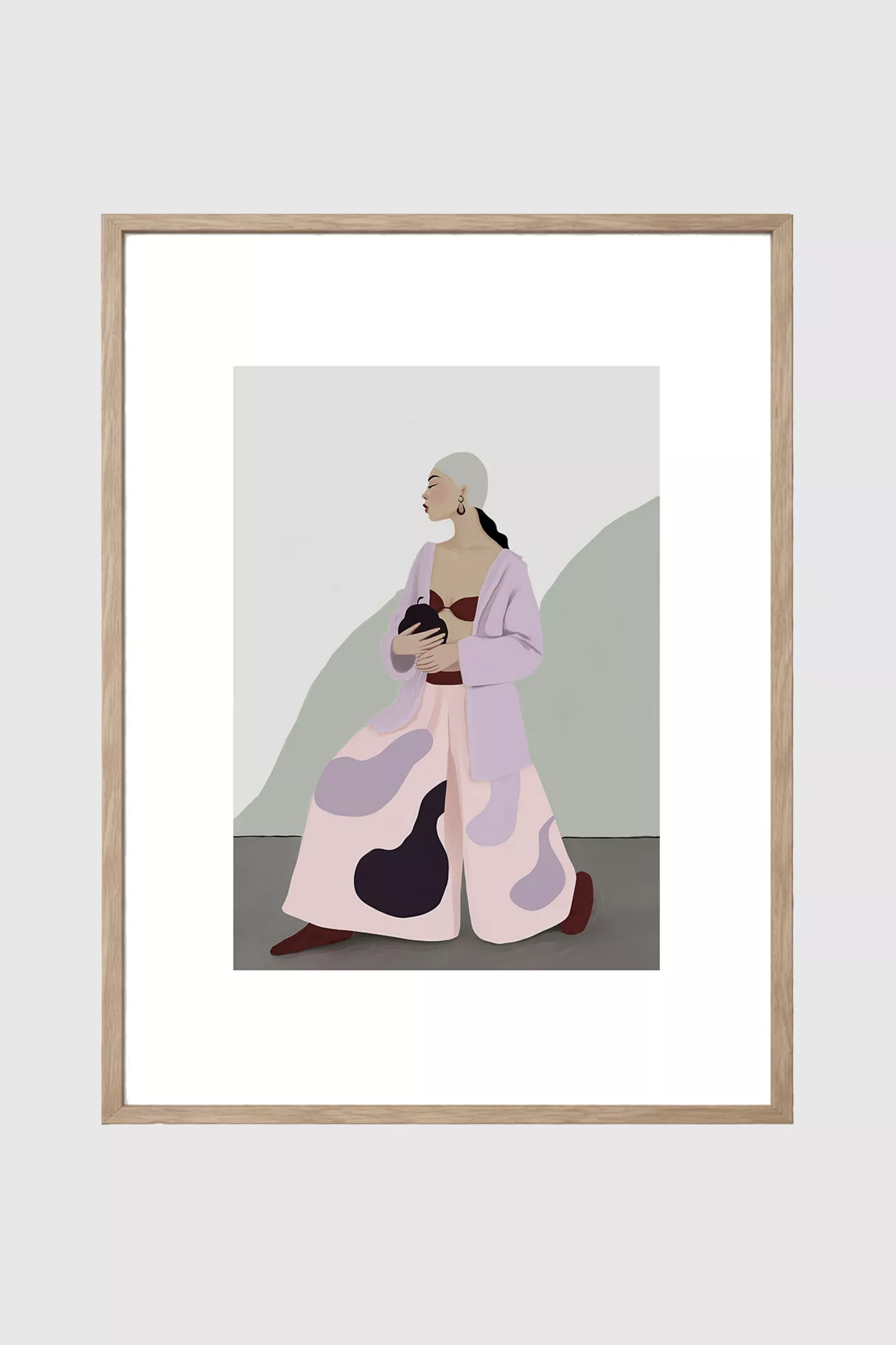 Parisienne | Gerahmter Fine Art Print
